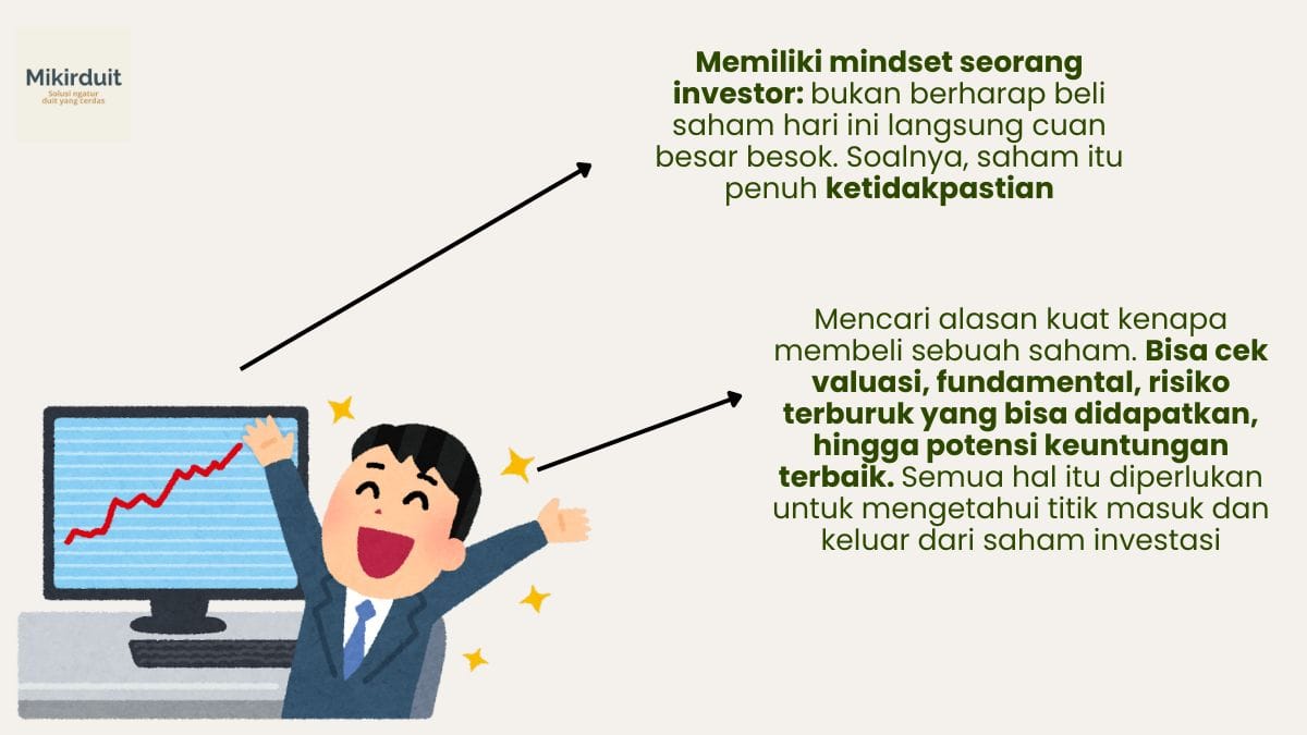 langkah awal investasi saham