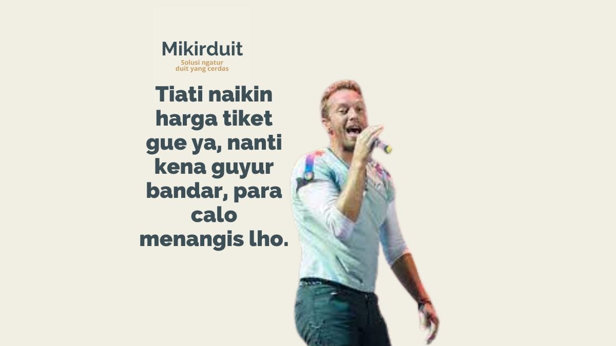 Saham Ini Cuan Setara Kenaikan Harga Tiket Konser Coldplay