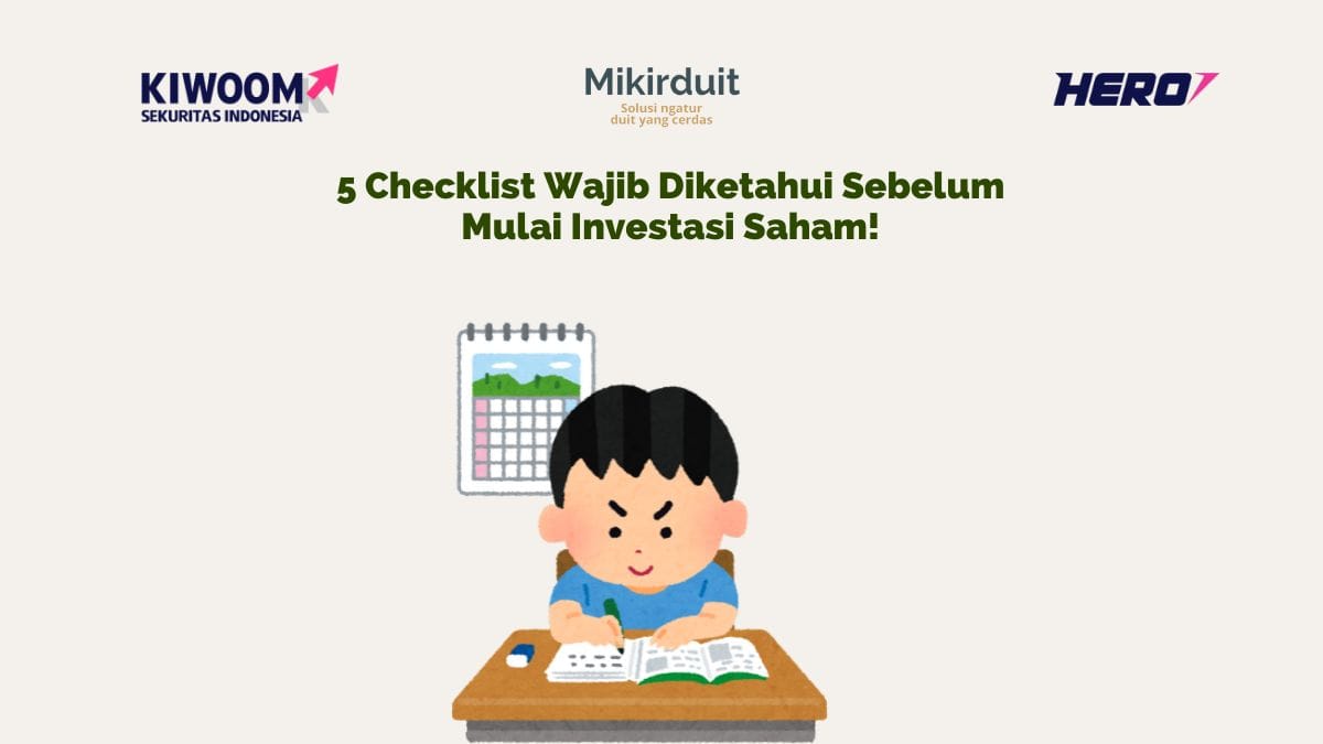 5 Checklist Wajib Sebelum Mulai Investasi Saham