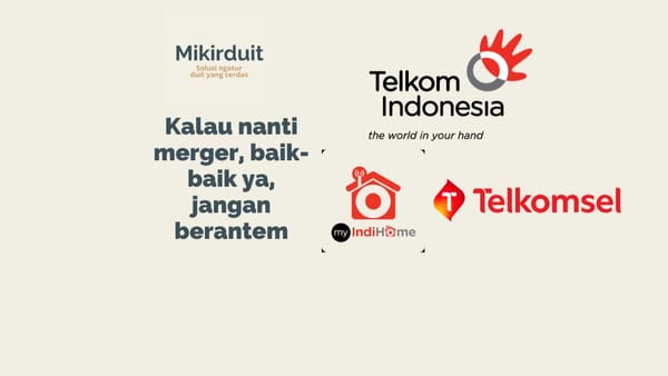 saham tlkm merger indihome dan telkomsel