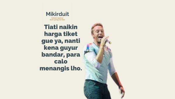 Saham paling cuan di 2023 setara kenaikan harga tiket coldplay