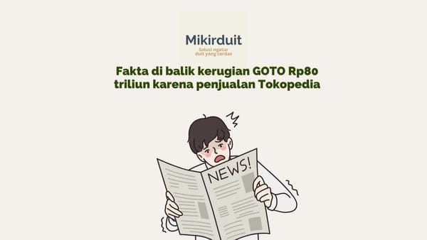 saham GOTO rugi jual Tokopedia