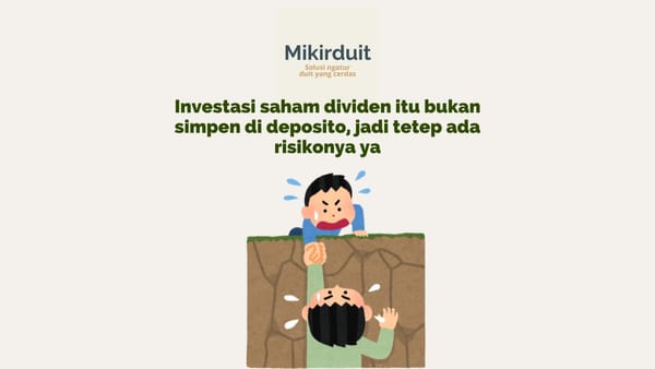 risiko terbesar investasi saham dividen