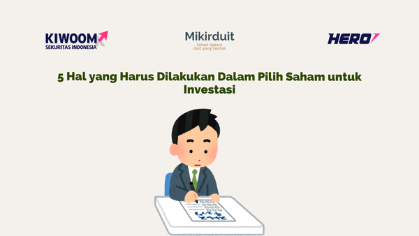 5 checklist saham