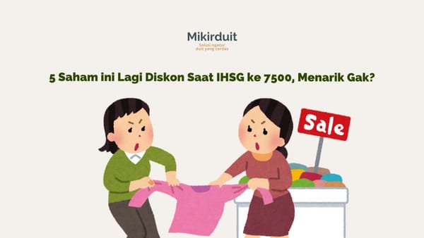 5 saham diskon