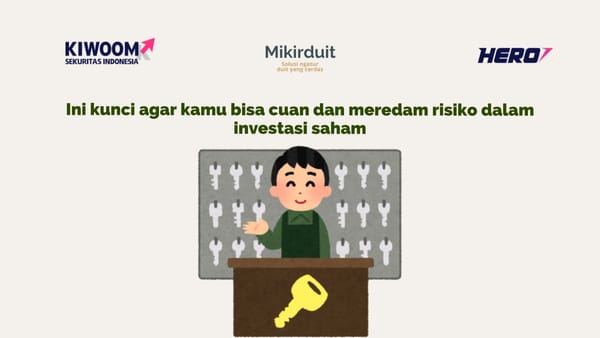 kunci investasi saham